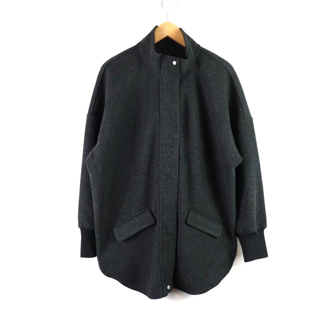 NWT Ookie & Lala Faux Cashmere Rib Cuff Jacket L / 14-16